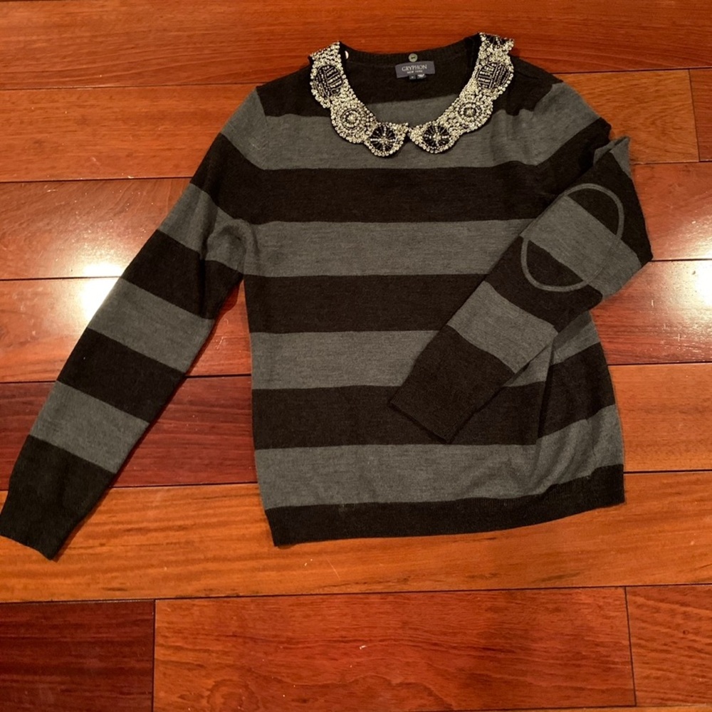 Gryphon long-sleeve blouse